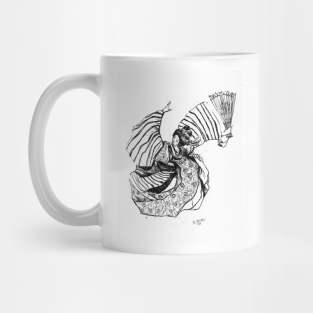 Geisha is sweet  dancing Mug